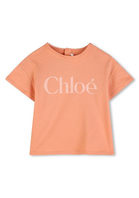T-shirt con logo CHLOE' KIDS | C2091043A